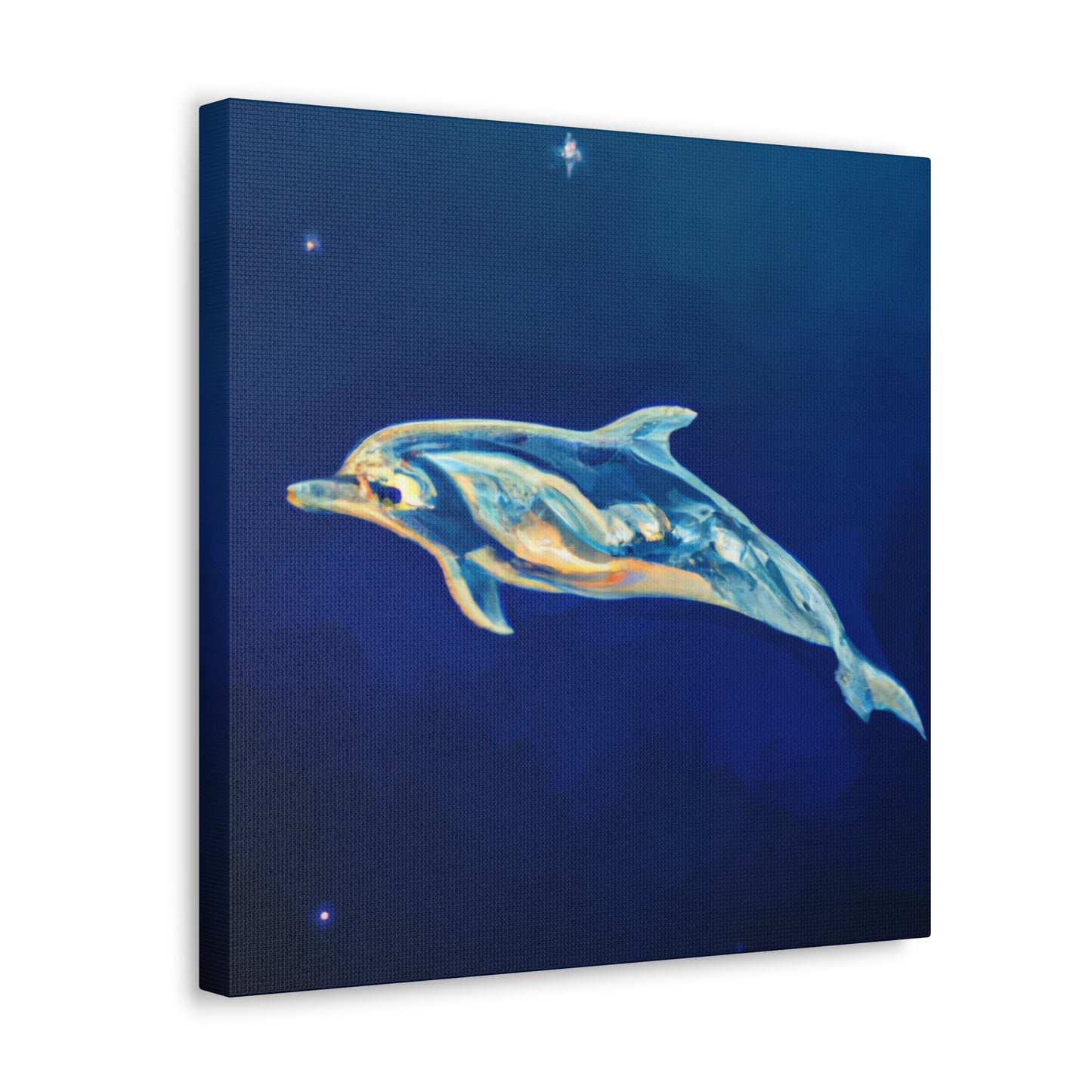 Dolphins in the Sky - Canvas