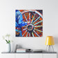 Wagon Wheel Realism - Canvas