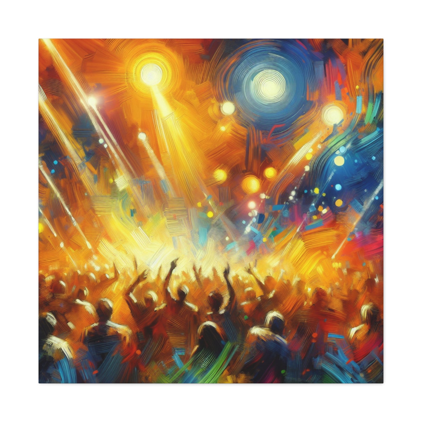 Euphoric Spectrum Unleashed - Canvas