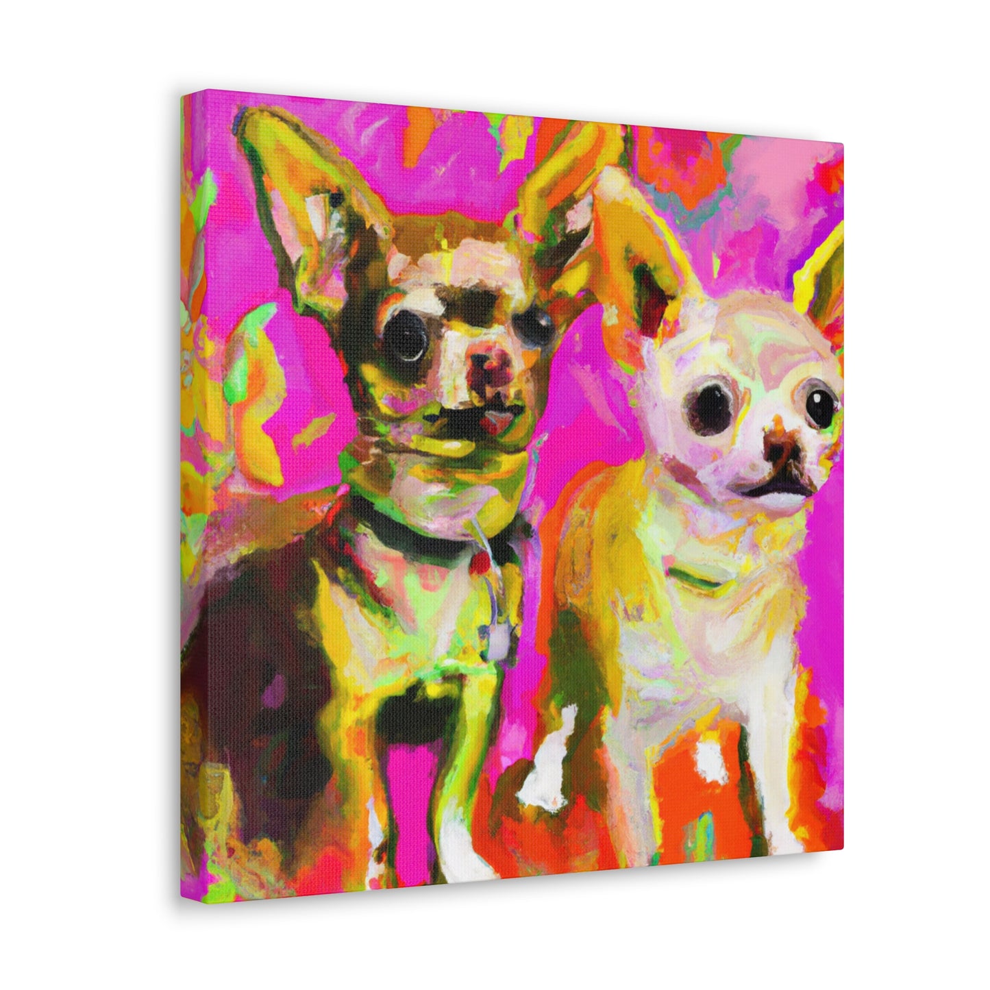 Chihuahua Impressionism - Canvas