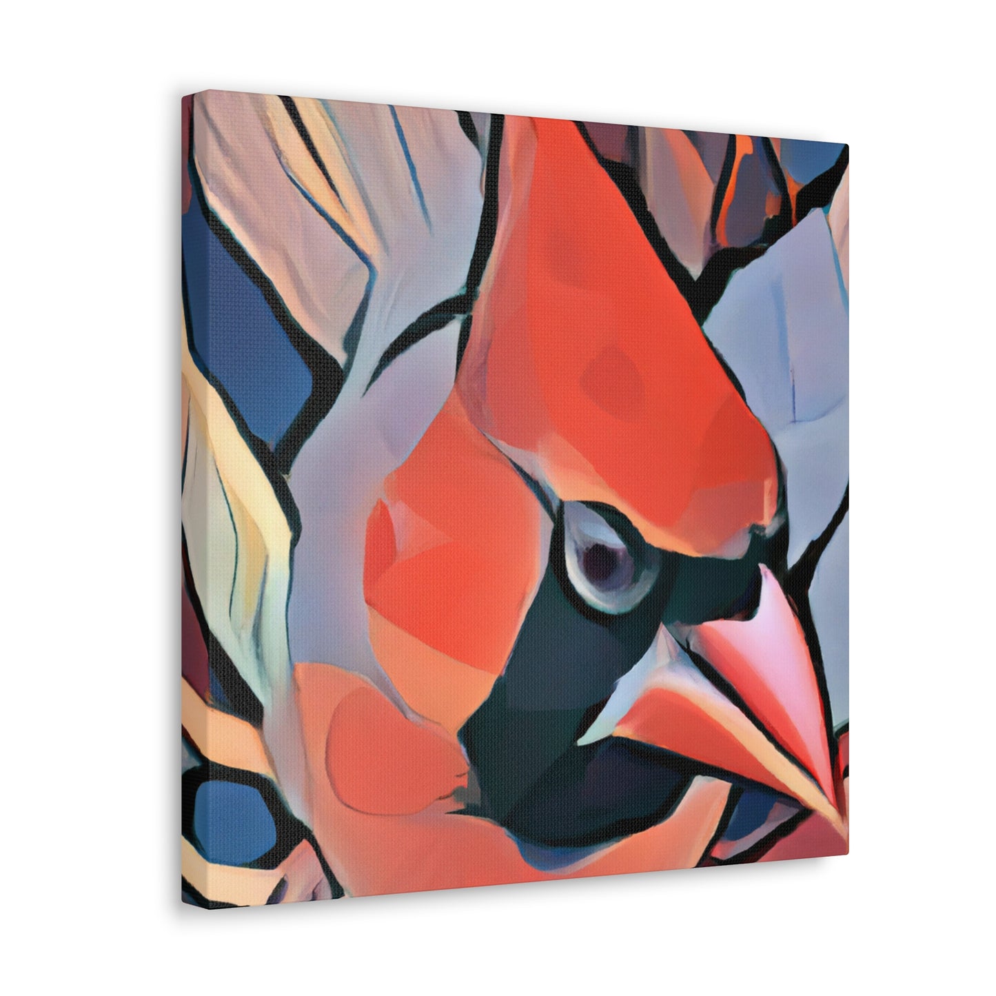 "Northern Cardinal Splendor" - Canvas