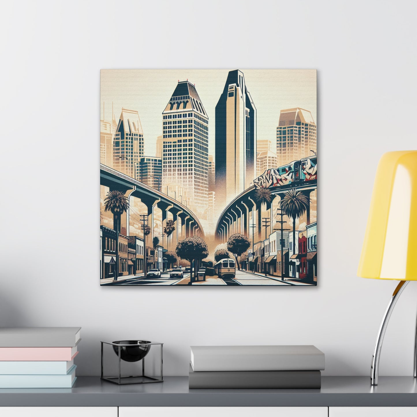 California Coast Boulevard Masterpiece - Canvas