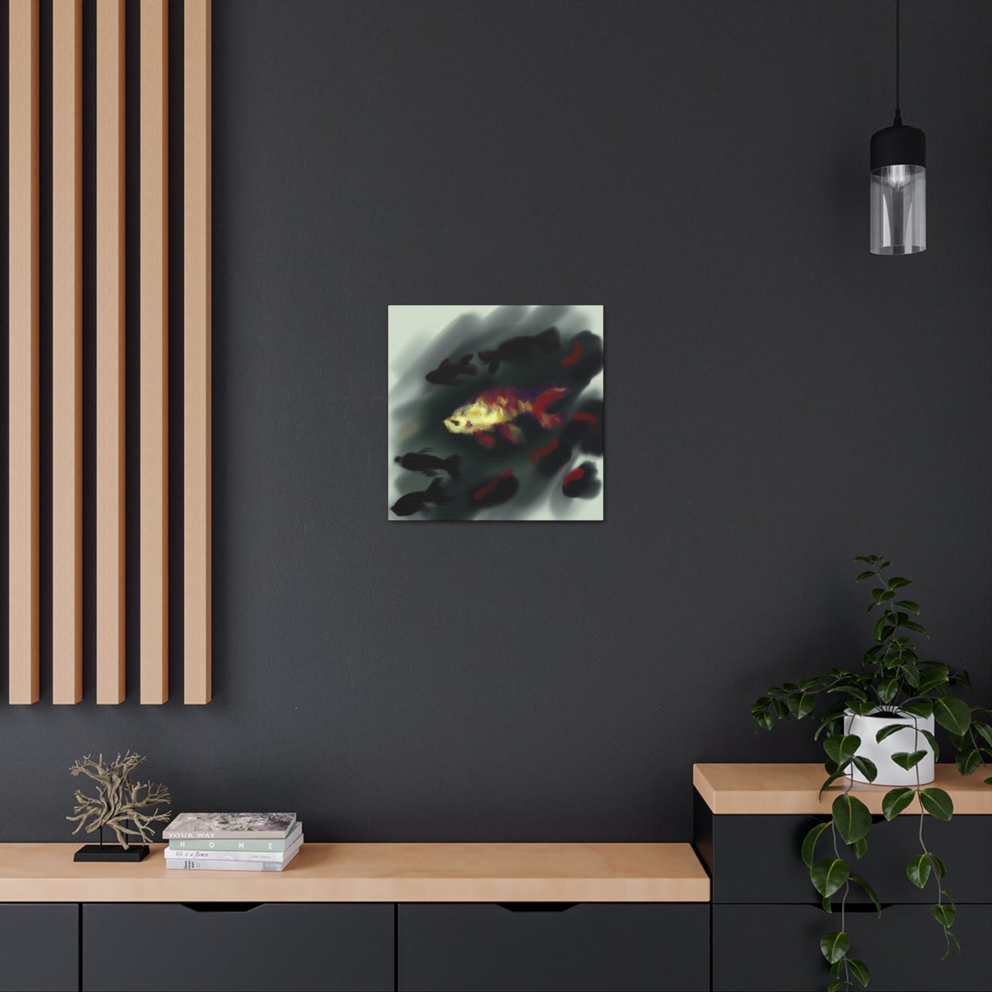 Guppy's Expressionistic Dream - Canvas