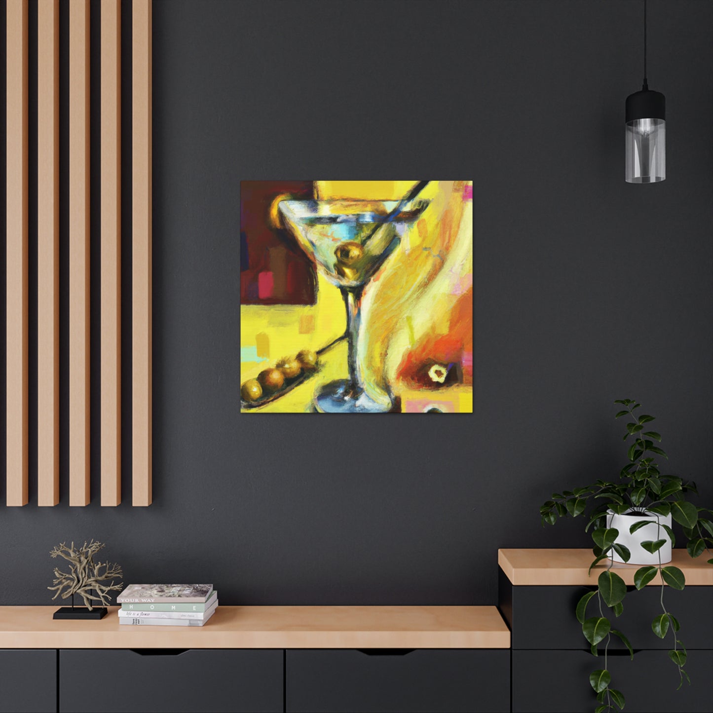 Martini: Impressionist Dream - Canvas