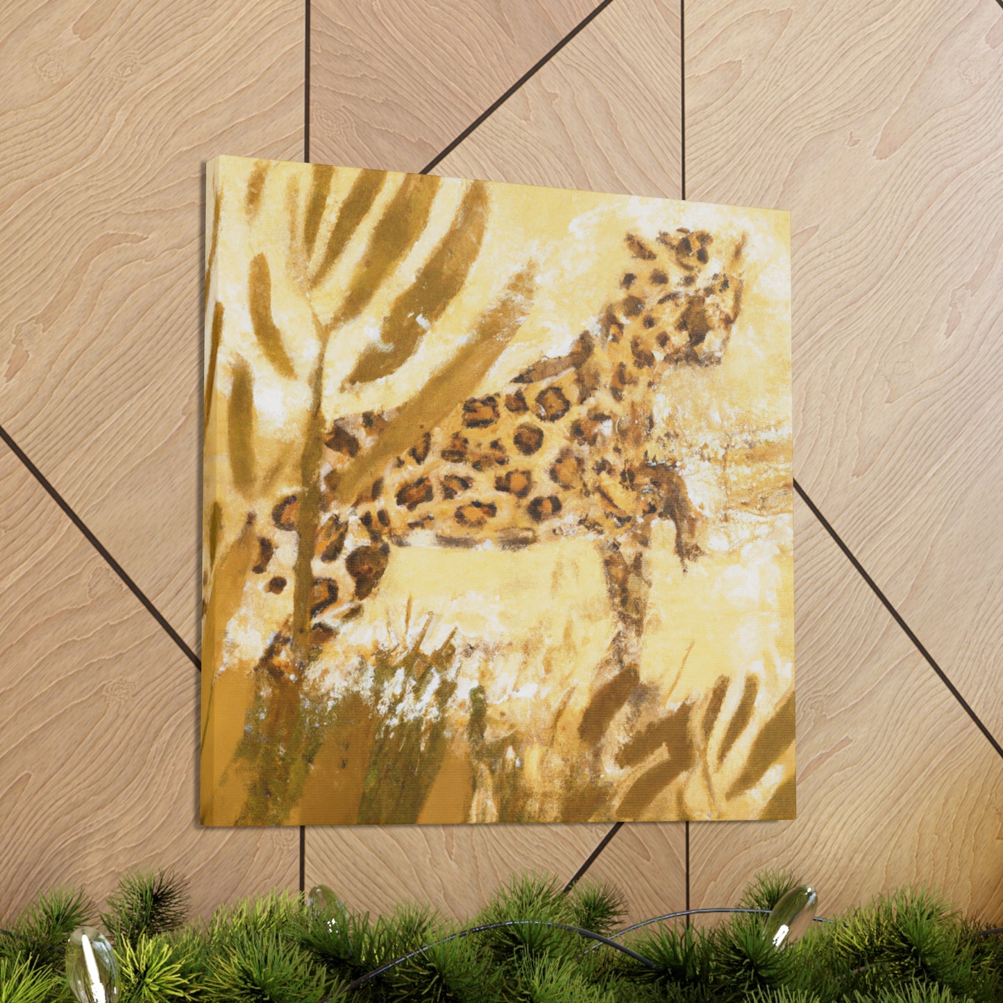 Leopard In Expressionism - Canvas