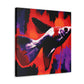 "Swordtail Pop Art Portrait" - Canvas