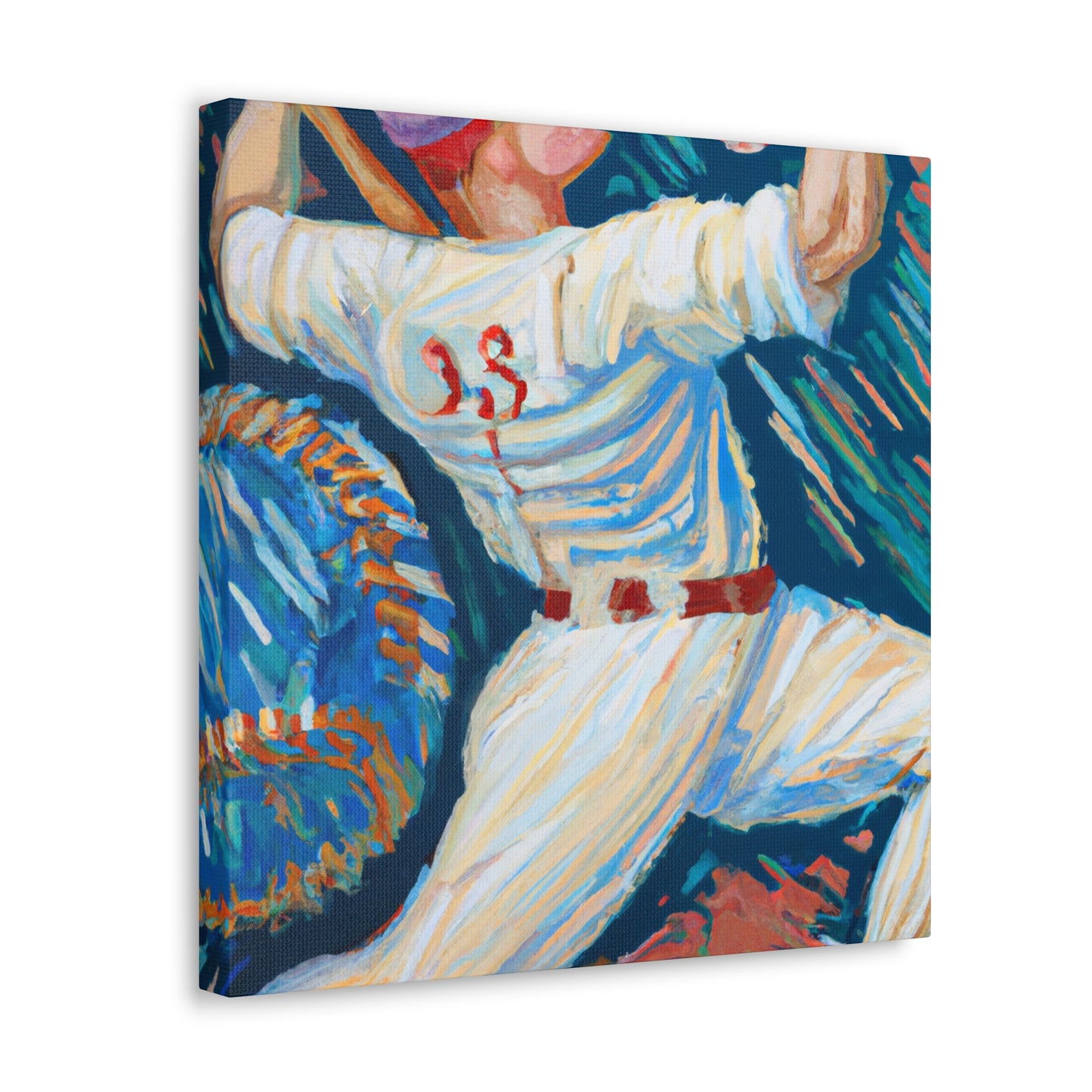 "Baseball Glory Unleashed" - Canvas