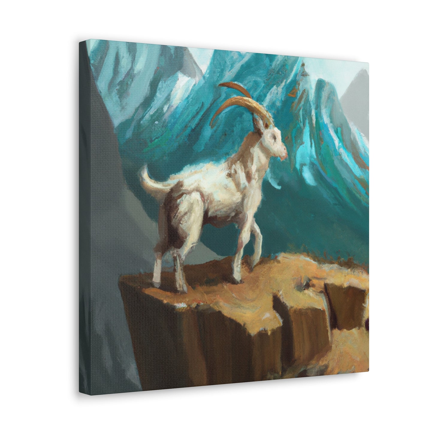 Mountain Goat Dreamscape - Canvas