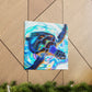 Sea Turtle Mural. - Canvas