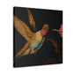 "Ruby-throated Hummingbird" - Canvas