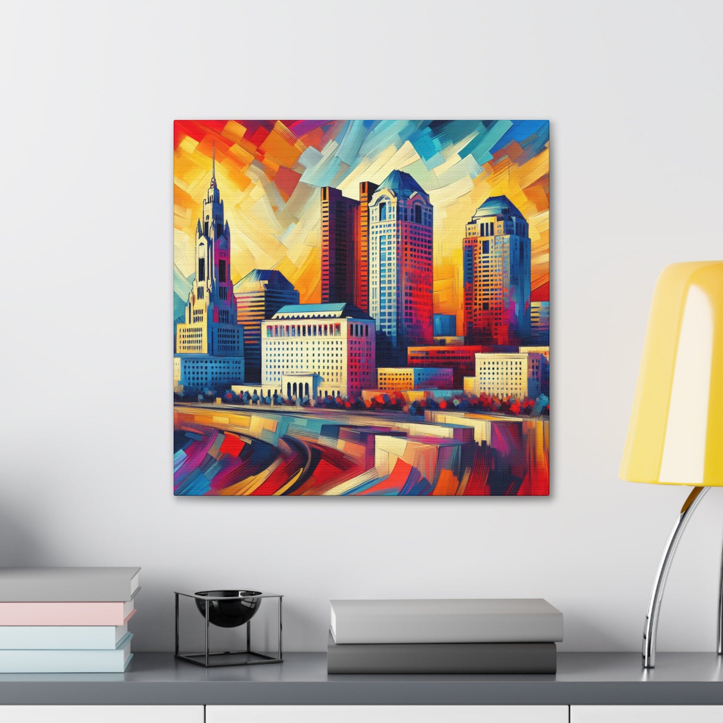 Pulsating Columbus Vortex - Canvas