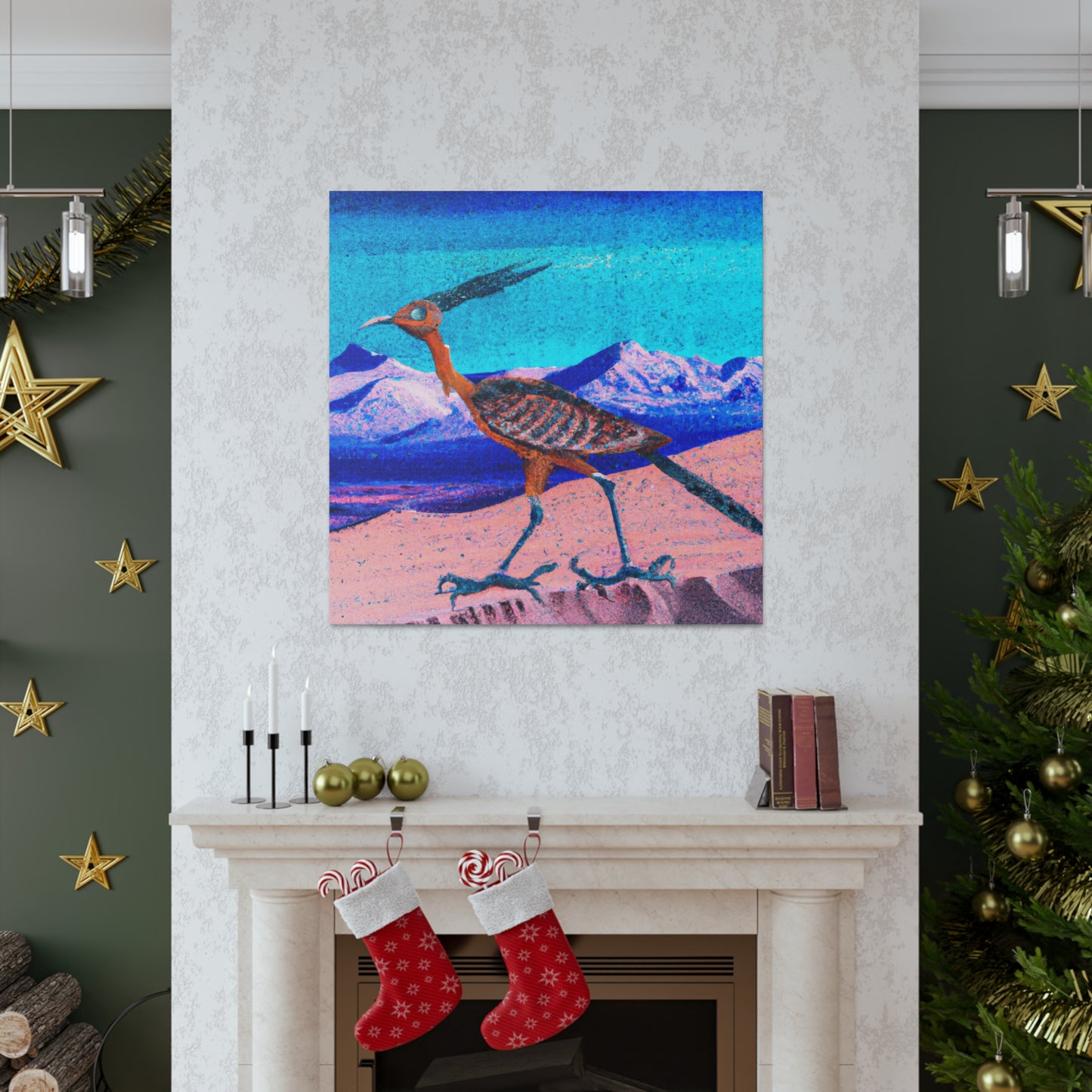 Roadrunner Surreal Flight - Canvas