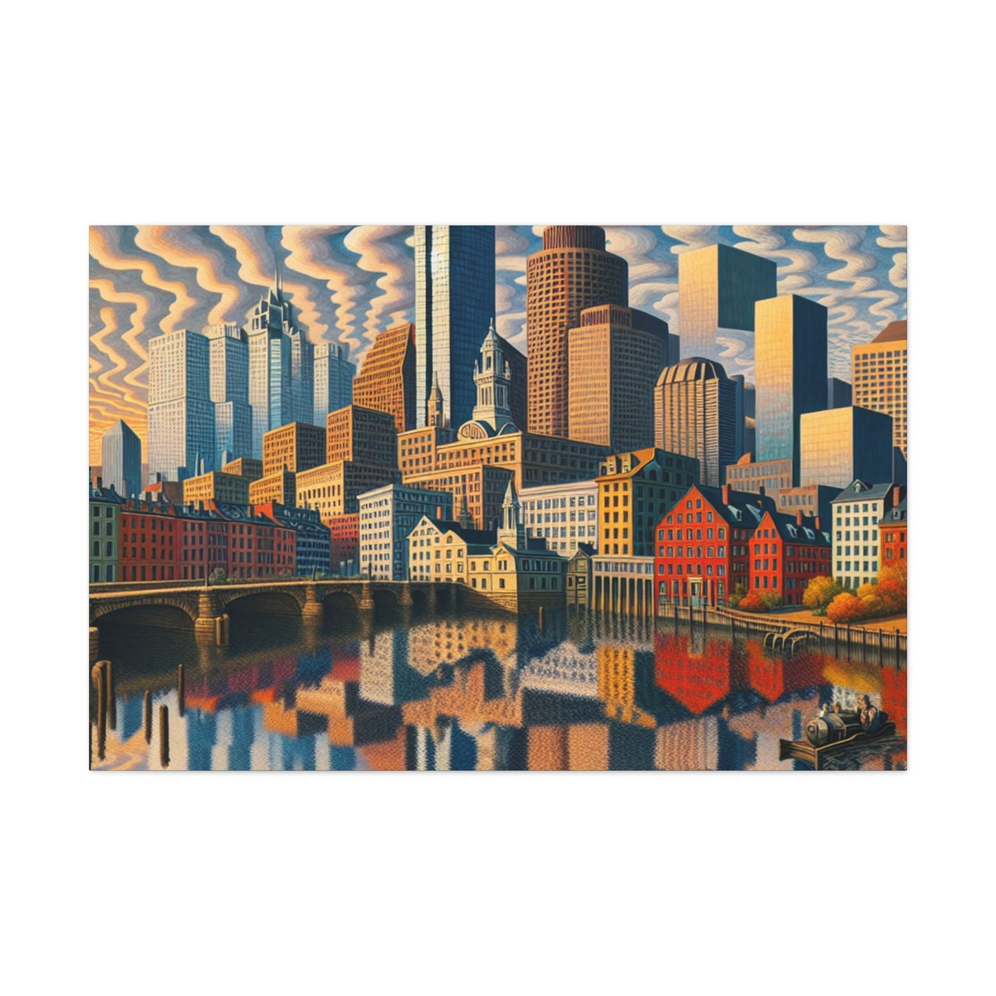 "Visions of Boston Splendor" - Canvas