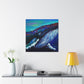 Humpback Whale Beauty. - Canvas