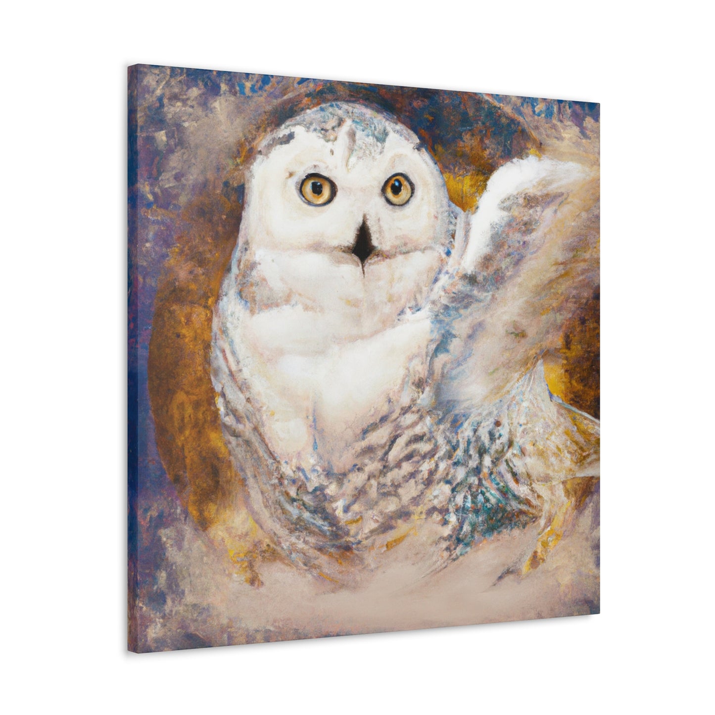 Snowy Owl Serenity - Canvas