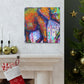 Elephant Embrace Abstraction - Canvas