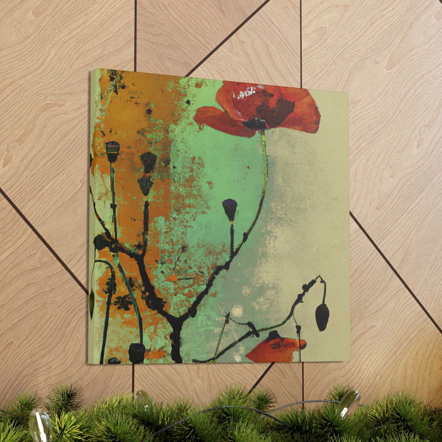 Poppies in Bloom - Canvas