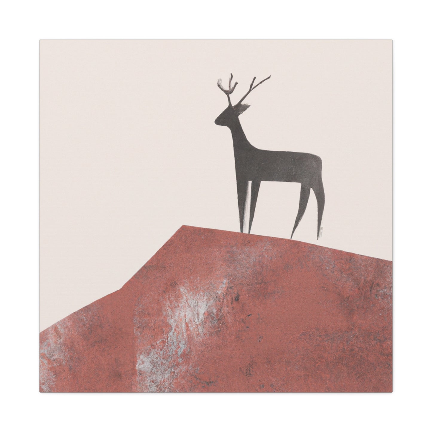 Deer in Simplicity - Canvas