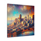 "Urban Dreamscape Unveiled" - Canvas