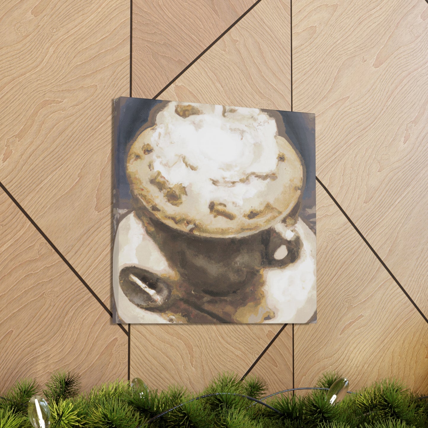 "Cappuccino in Rococo." - Canvas