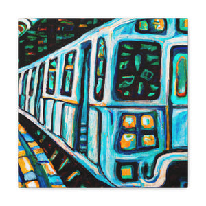 Subway Train Vizionary - Canvas