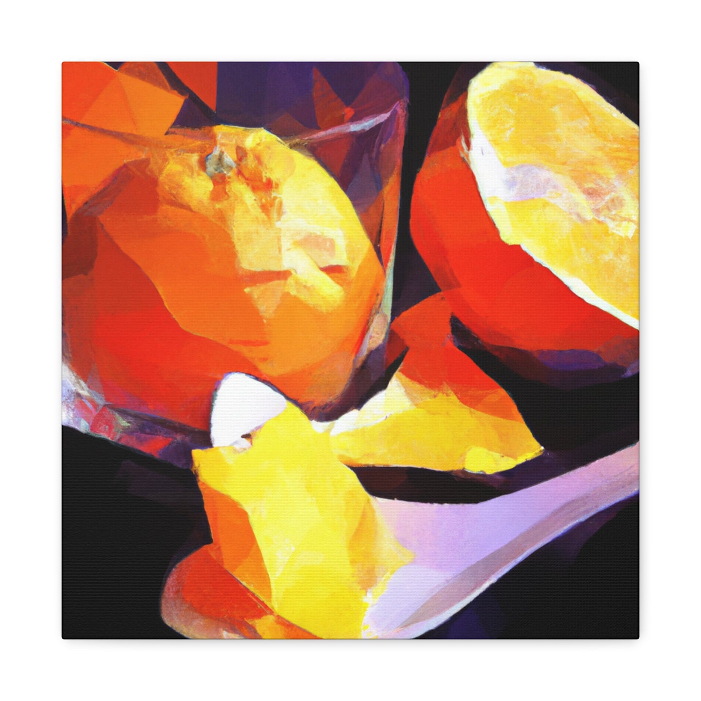 "Oranges in Impressionism" - Canvas