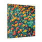 "Glorious Marigold Bloom" - Canvas