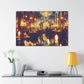 Whispered Revelry: Baroque Enclaves - Canvas