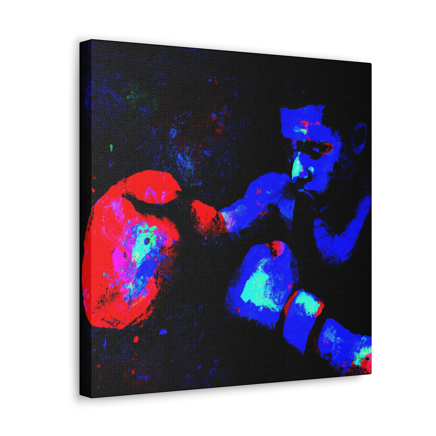 "Boxers in the Ring" - Canvas