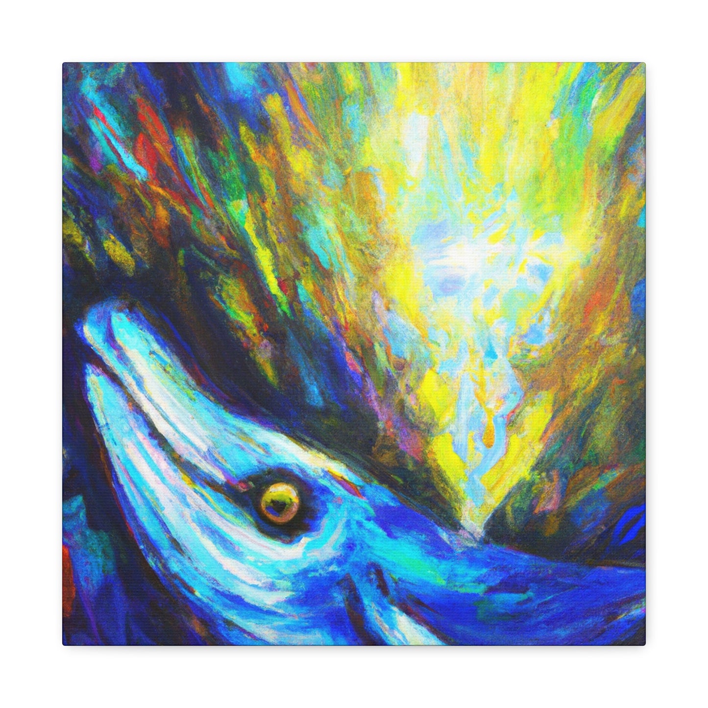 Whale Surrealism Dream - Canvas