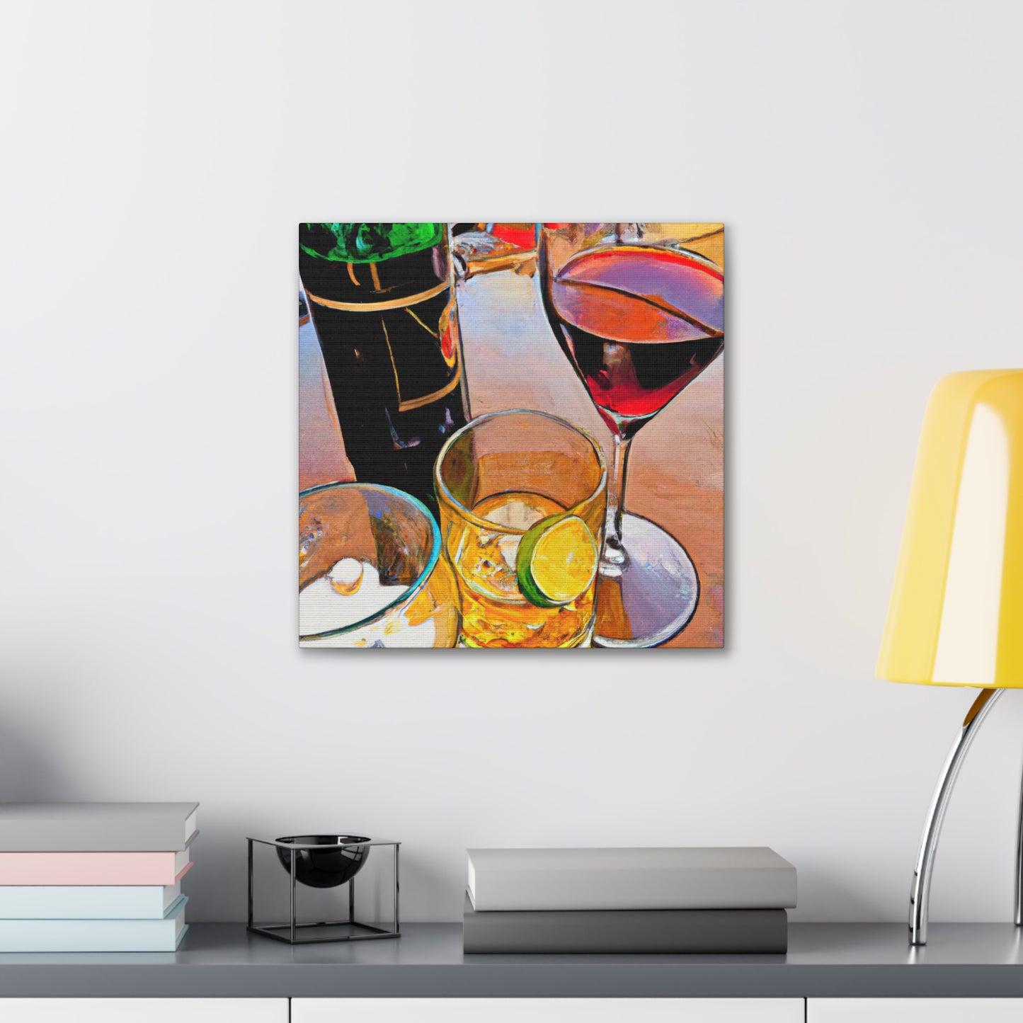 "Inebriated Evening Repast" - Canvas