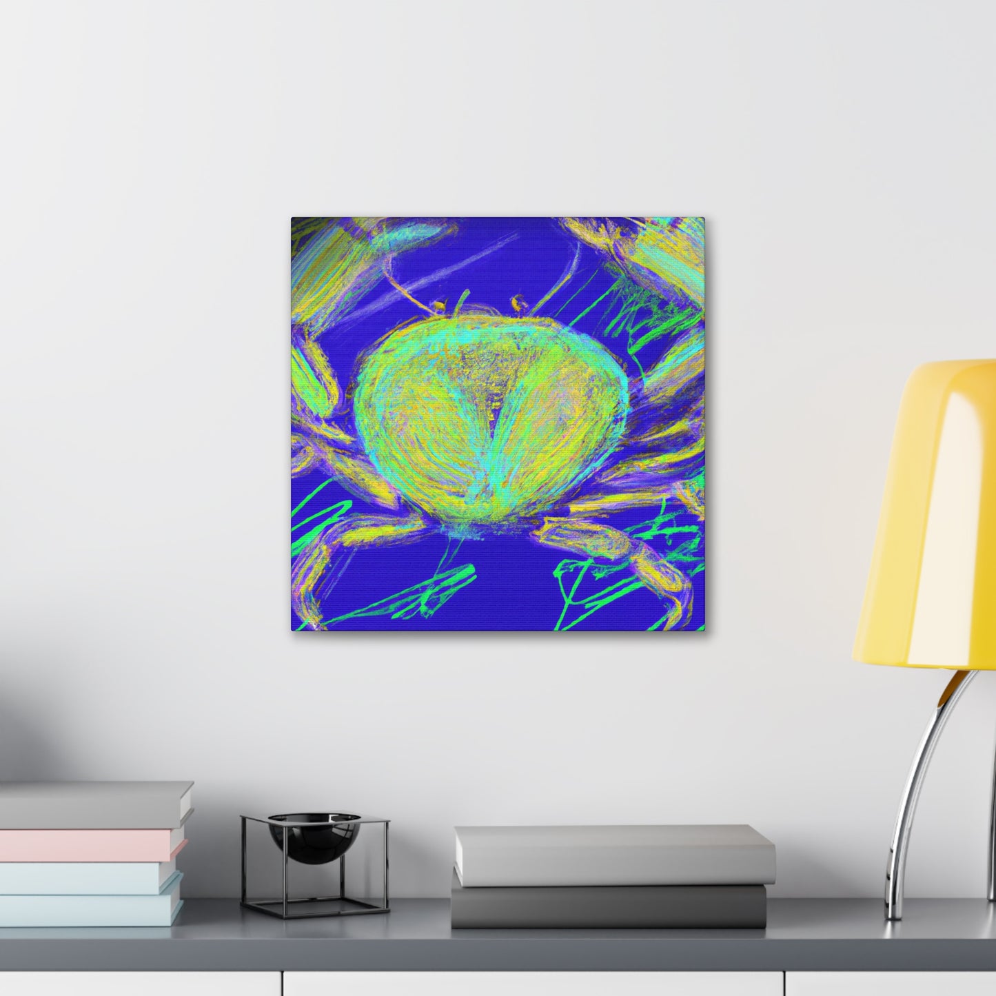 Crab in Impressionism - Canvas