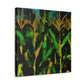 Cornfield Under Moonlight - Canvas