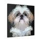 "Proud Shih Tzu Portrait" - Canvas