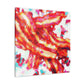 Bacon Pointillism Splendor - Canvas