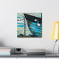 Fishing Boats At Sea - Canvas