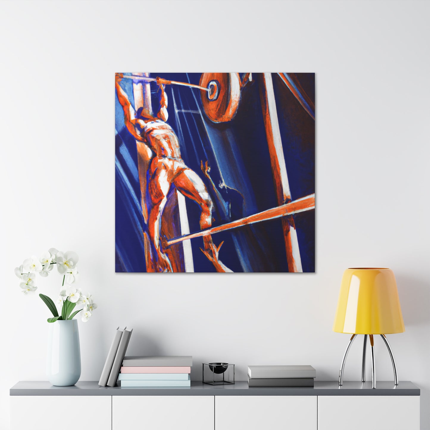 "Lifting Strength Together" - Canvas