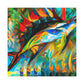 "Sailfish Under the Waves" - Canvas