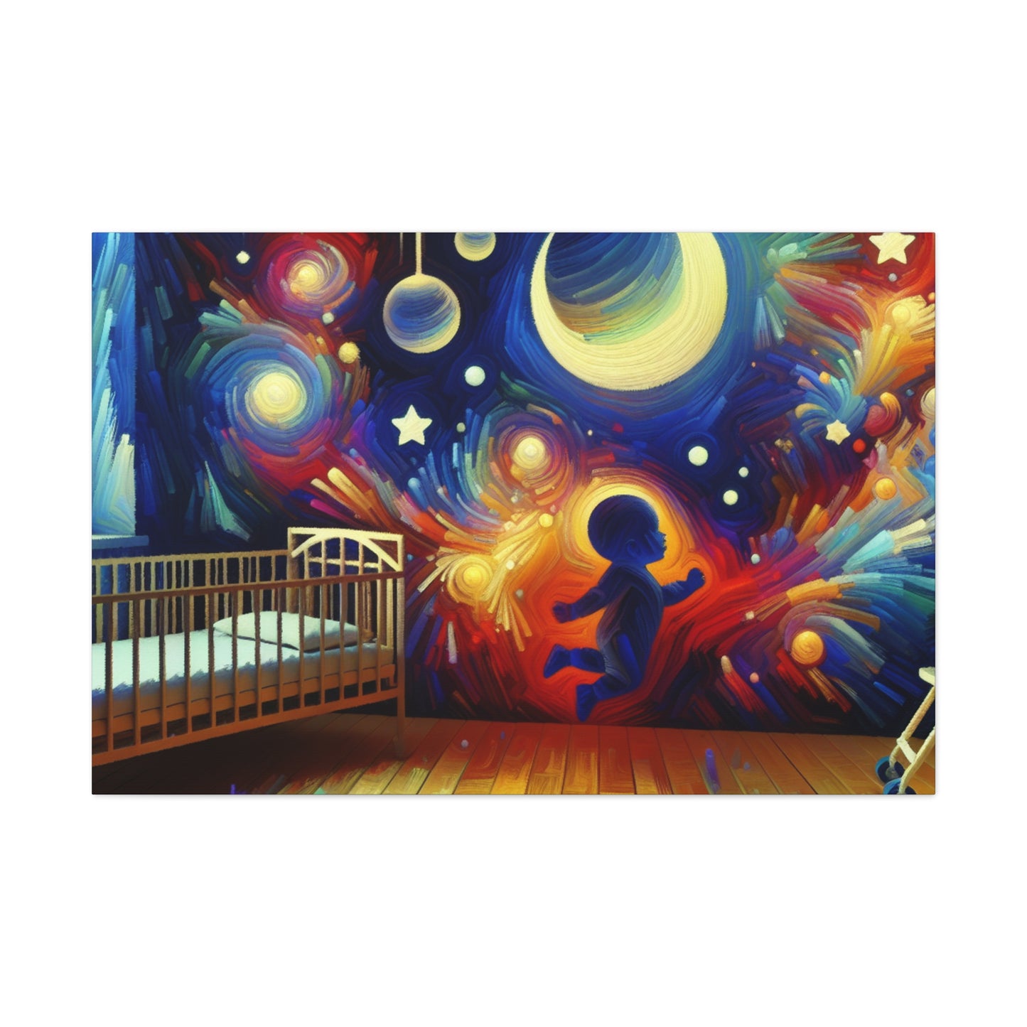 Cosmic Dreamscape Exploration - Canvas