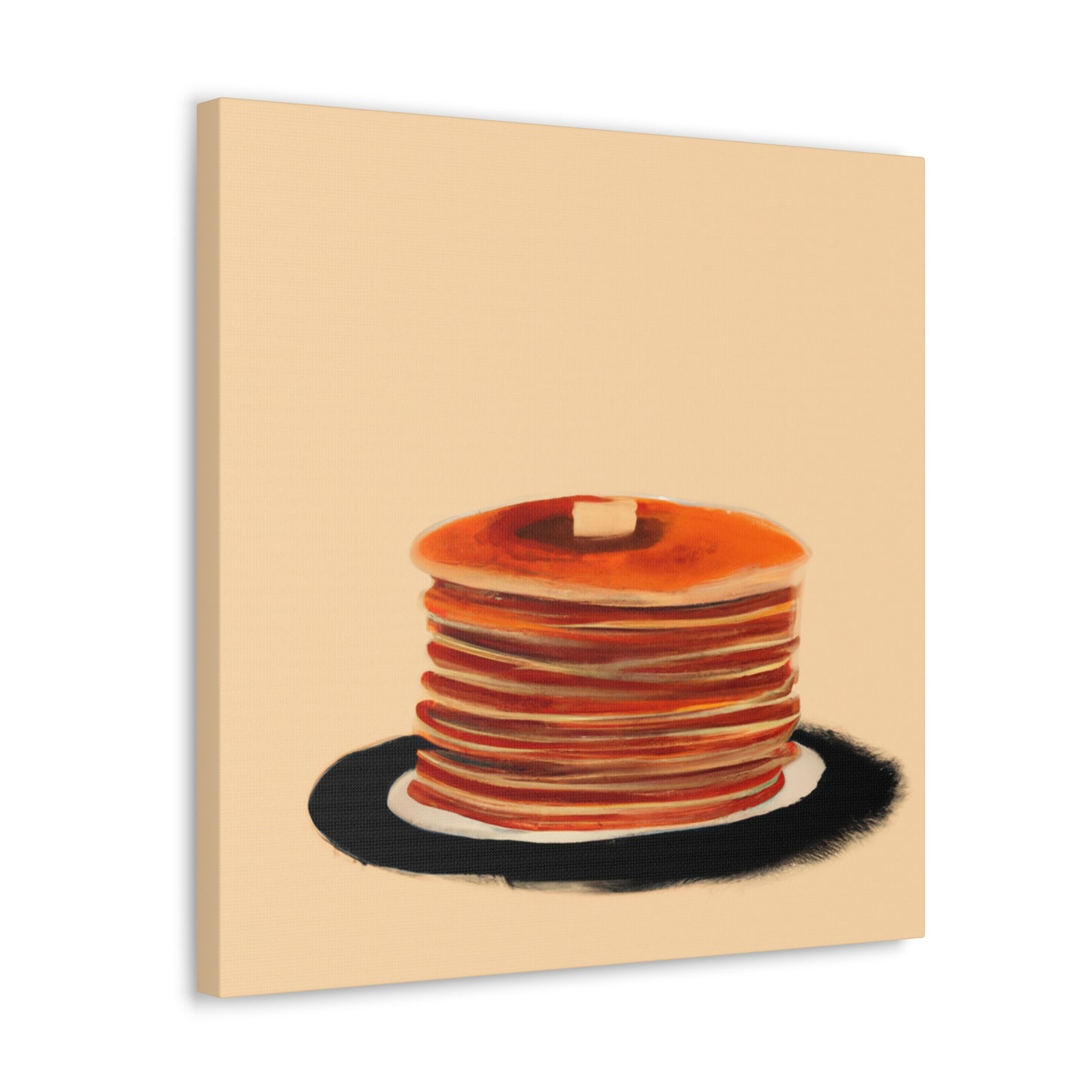 "Pancakes in Minimalism" - Canvas