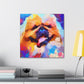 "Pekingese Playful Pose" - Canvas