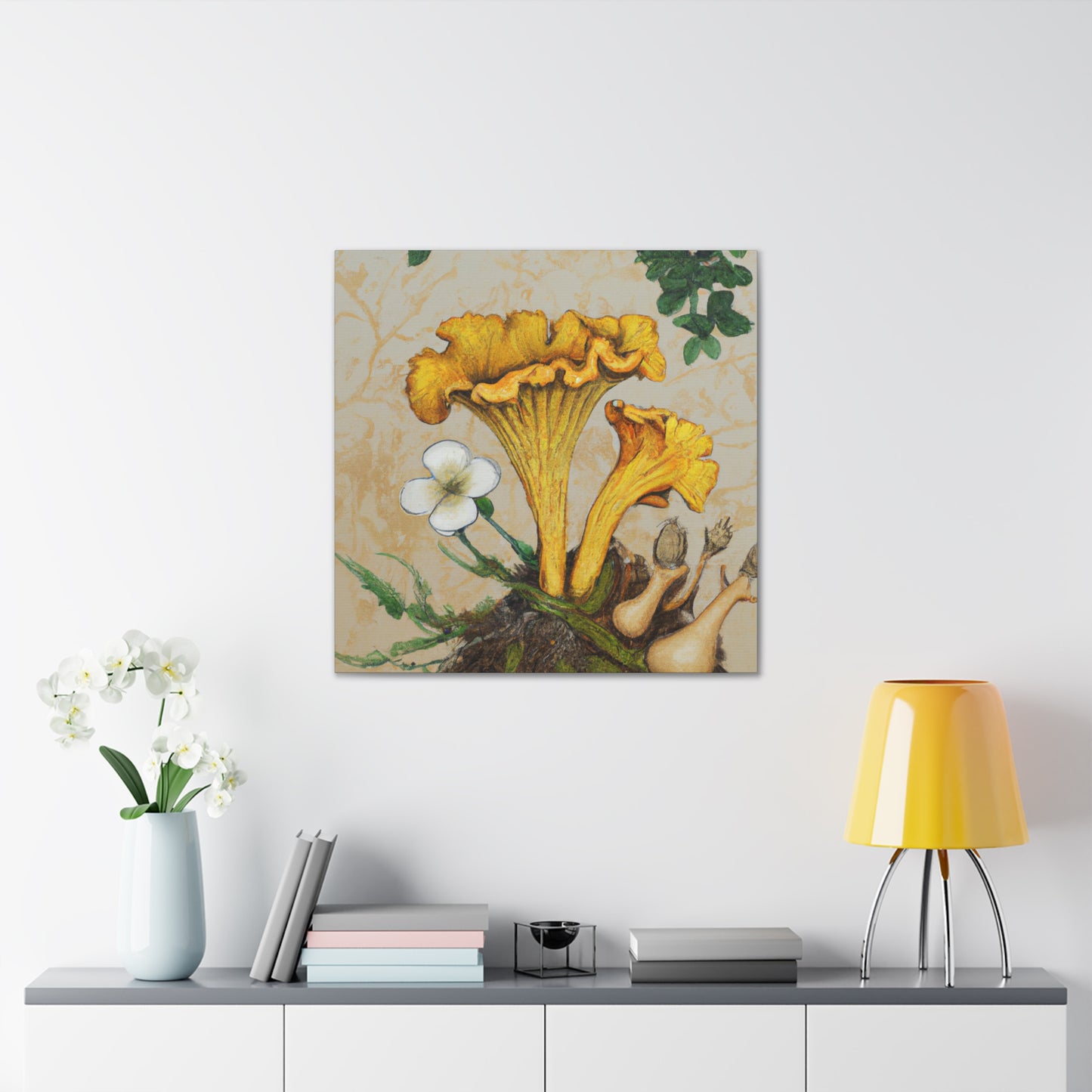 Chanterelle's Renaissance Dance - Canvas