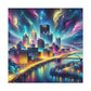 Steel City Dreamscape Transformed - Canvas