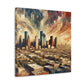 Majestic Houston Vignette - Canvas