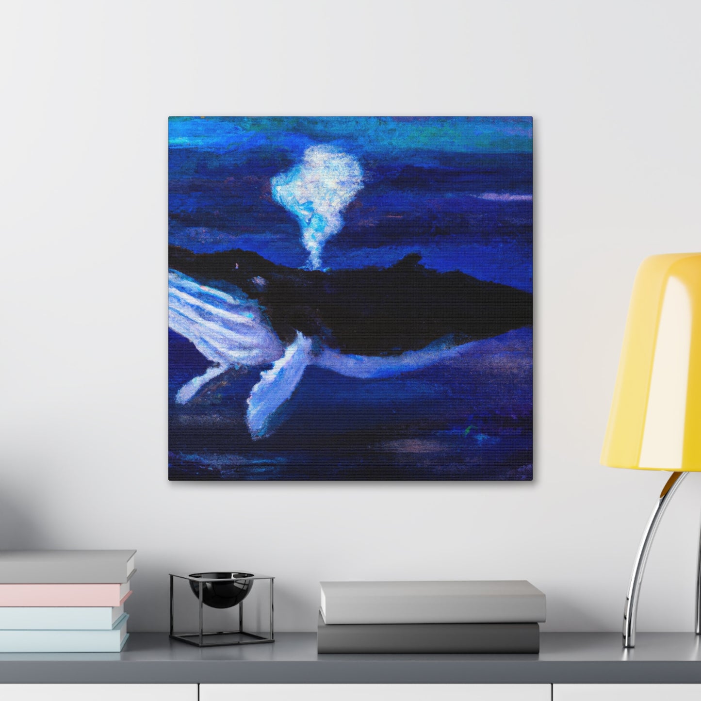 "Whale From Beyond Dreams" - Canvas