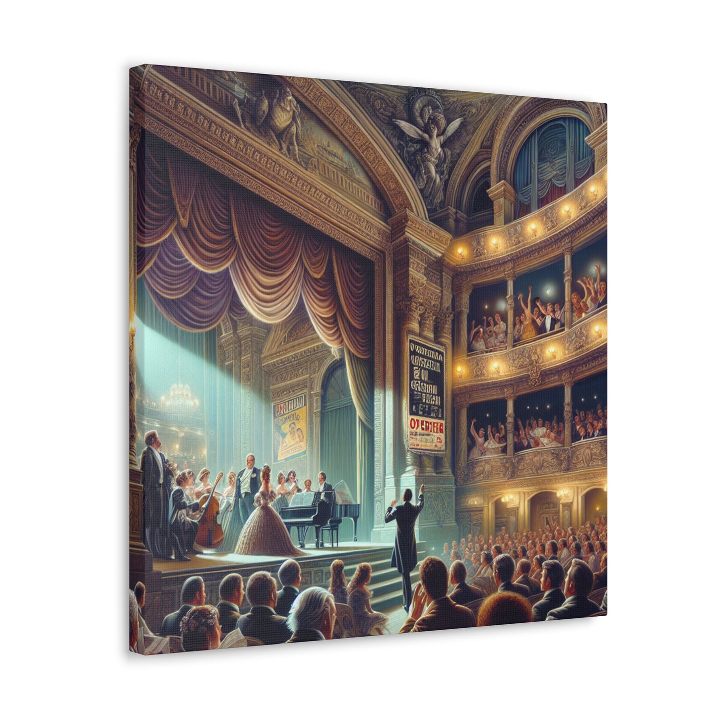 Enchanted Operatic Reverie - Canvas