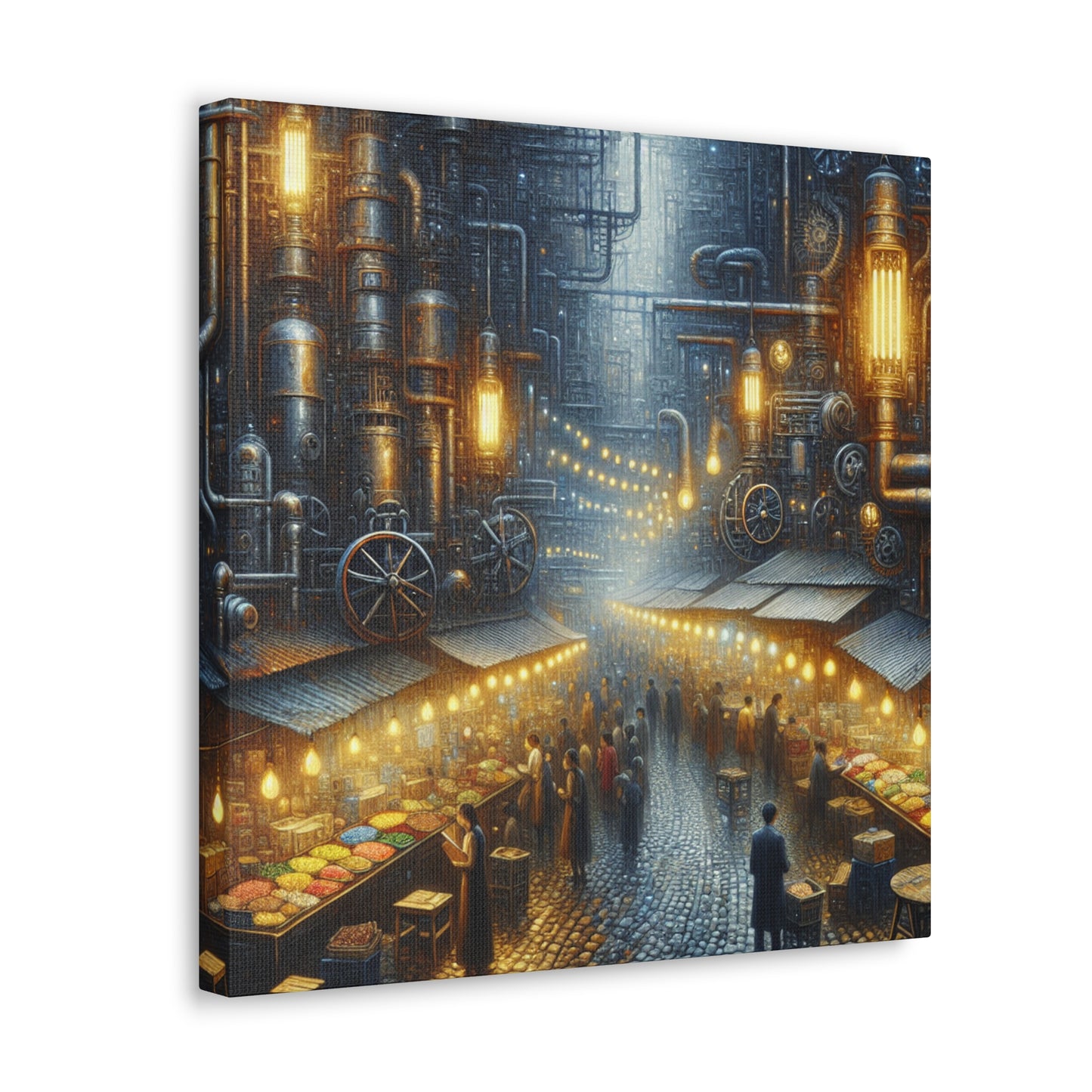 Midnight Bazaar Dreams - Canvas