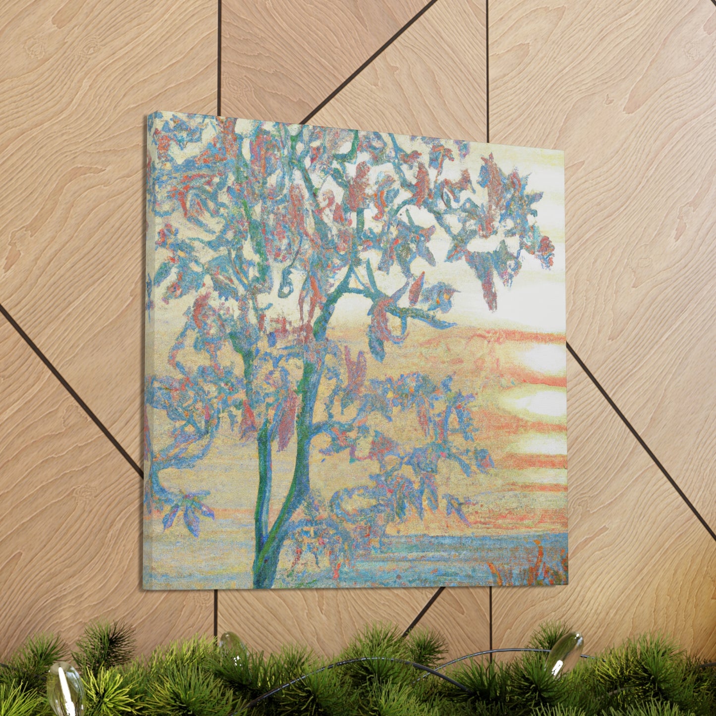 "Magnolia's Splendid Beauty" - Canvas