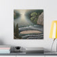 River Reflections Vista. - Canvas