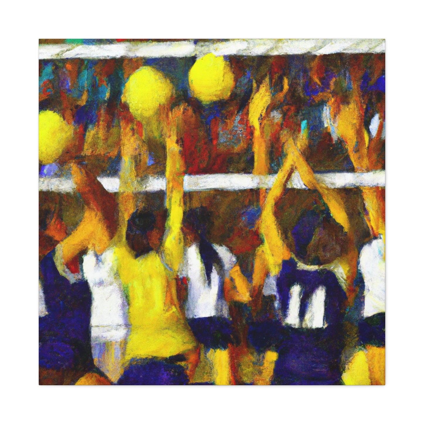 "Volleyball on the Beach" - Canvas